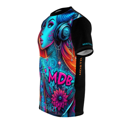 MDBTDJ#21 Premium Art Tee Shirt - Tattooed Dj's Limited Edition - Unisex
