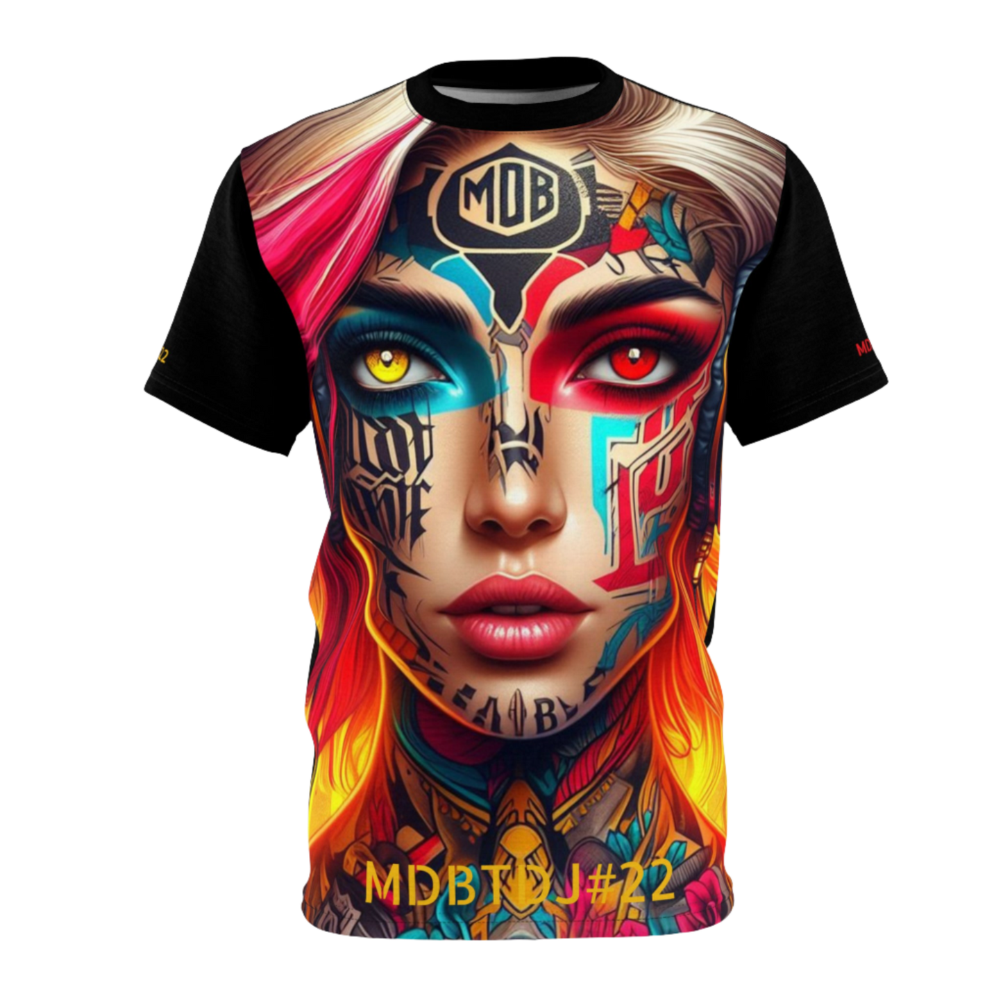 MDBTDJ#22 Premium Art Tee Shirt - Tattooed Dj's Limited Edition - Unisex