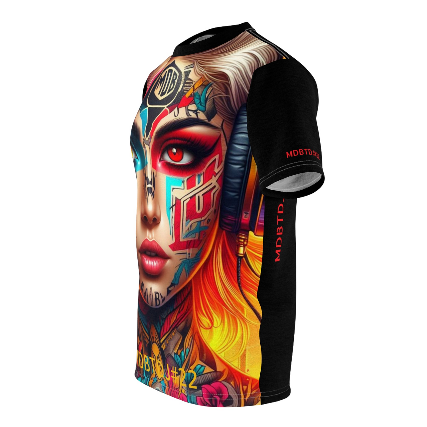 MDBTDJ#22 Premium Art Tee Shirt - Tattooed Dj's Limited Edition - Unisex