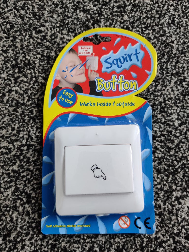 a white squirt button in a package