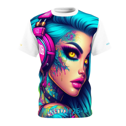MDBTDJ#26-W Premium Art Tee Shirt - Tattooed Dj's Limited Edition - Unisex
