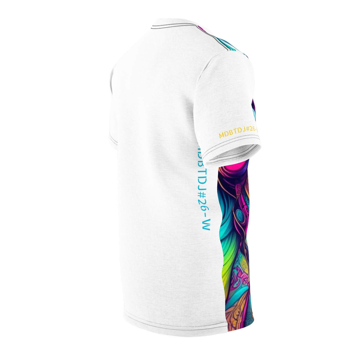 MDBTDJ#26-W Premium Art Tee Shirt - Tattooed Dj's Limited Edition - Unisex