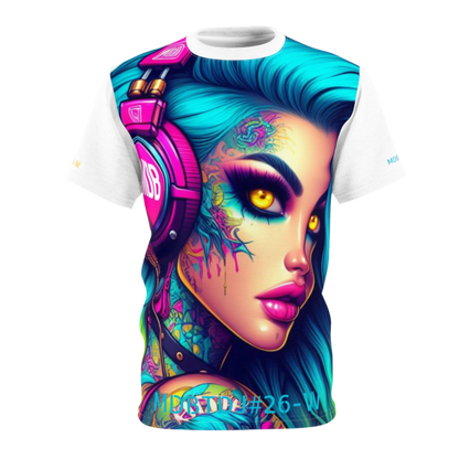 MDBTDJ#26-W Premium Art Tee Shirt - Tattooed Dj's Limited Edition - Unisex