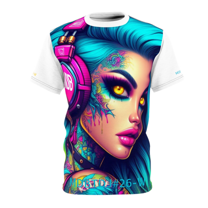 MDBTDJ#26-W Premium Art Tee Shirt - Tattooed Dj's Limited Edition - Unisex
