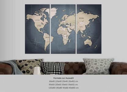 Quadro di sughero - Anthracitic World