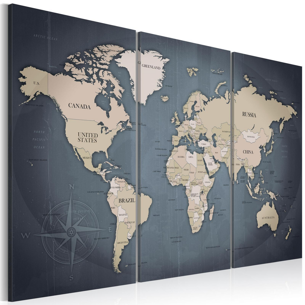 a map of the world