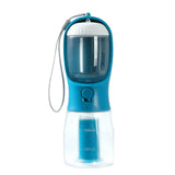 3-in-1 Portable Dog Water Bottle with Food and Waste Bag Storage