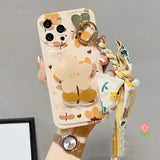 Floral Scarf-Style Protective Phone Case