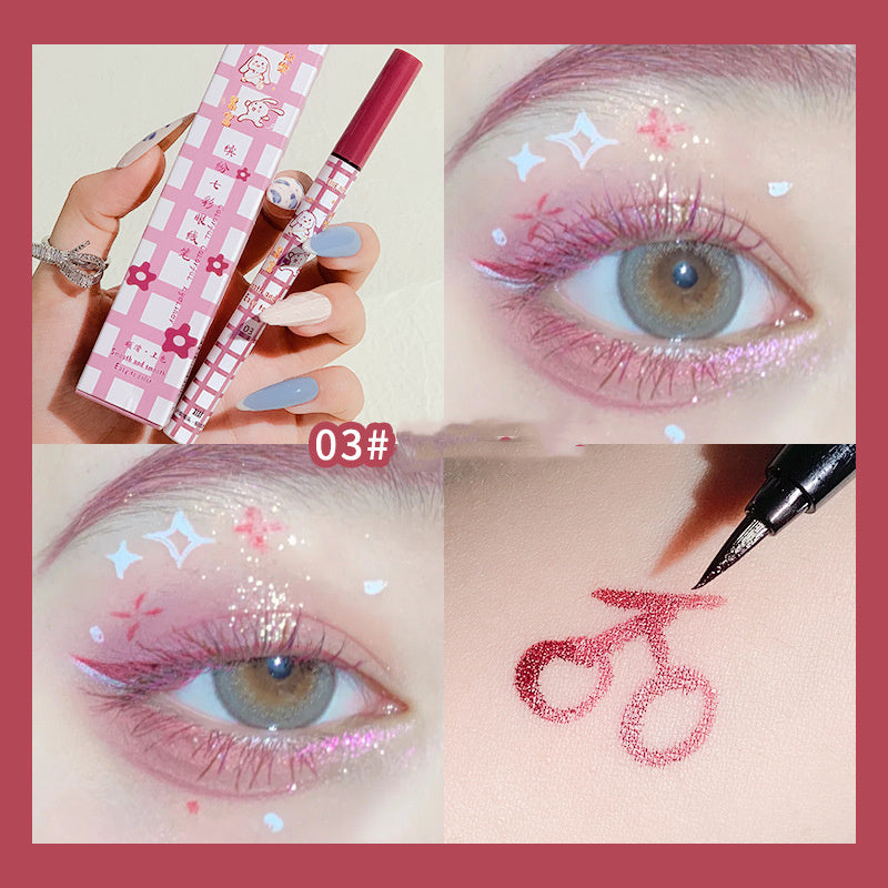 a collage of a woman's eye