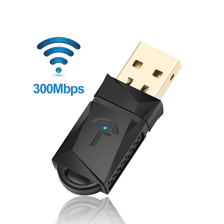 a usb stick with a wifi symbol