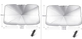 Foldable Umbrella-Style Car Windshield Sun Shade