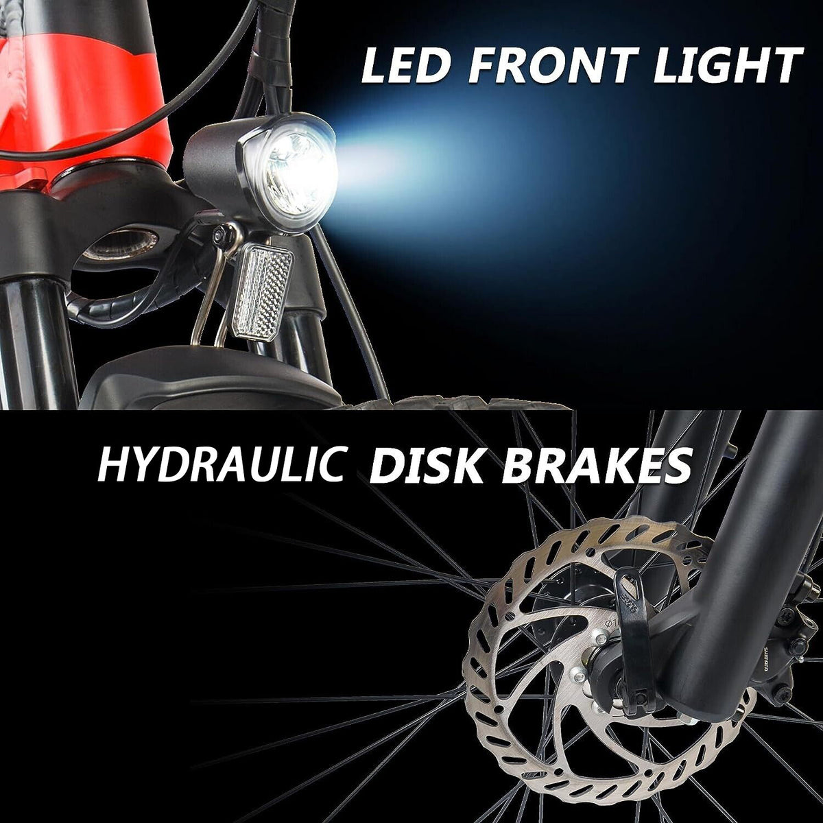 a close-up of a bicycle