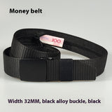 Nylon Outdoor Utility Belt with Alloy Buckle