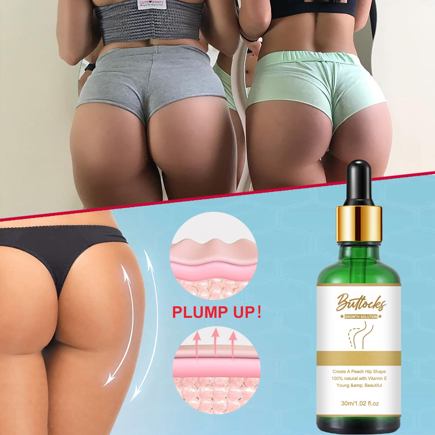 Lifting Buttocks To Eliminate Orange Peel And Firming Essential Oil
