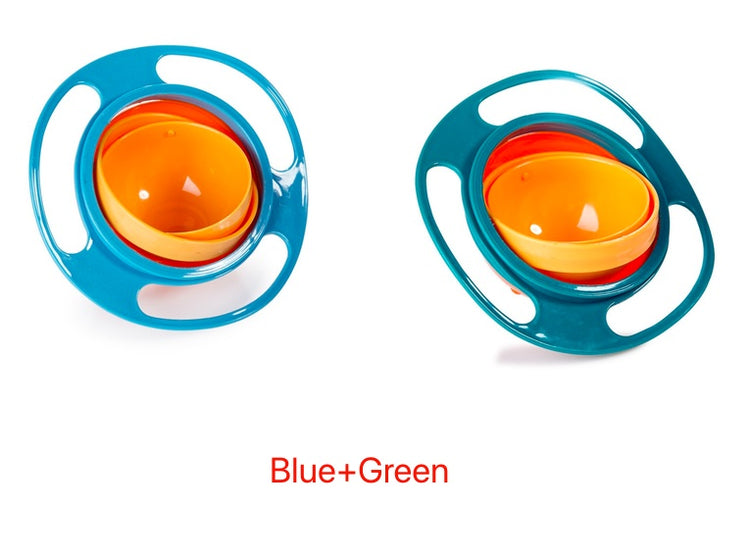 a blue and orange baby pacifier