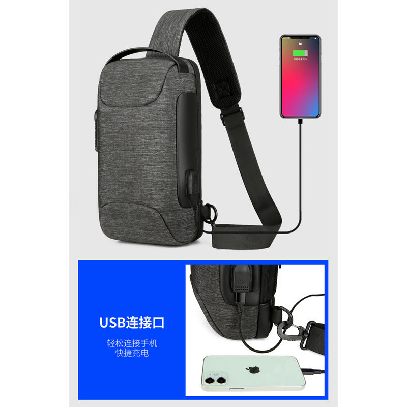 a bag with a strap attached to it