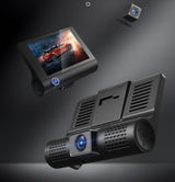 1080p Three-Channel Driving Recorder