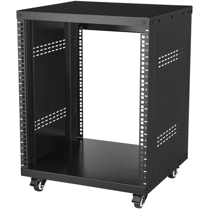 VEVOR 12U AV Rack Stand 500 lbs Capacity Network Stereo Recording Studio Rack