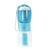 3-in-1 Portable Dog Water Bottle with Food and Waste Bag Storage