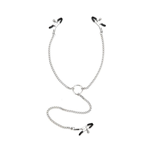 Lux Fetish Adjustable Nipple And Clit Clamp