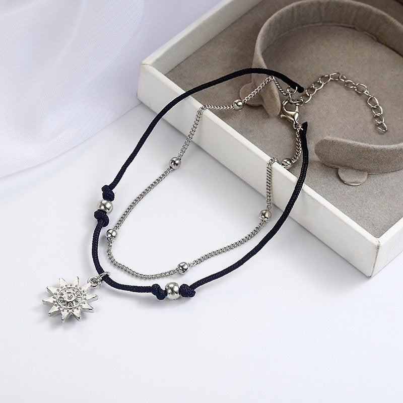 a necklace in a box