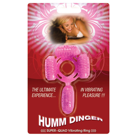 a pink humm dinger in a package