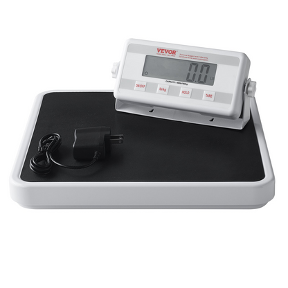 VEVOR Portable Medical Scale Digital Physician Weight Scale Anti-Slip Mat 400LBS