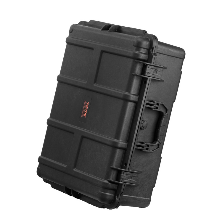 a black case with black handles