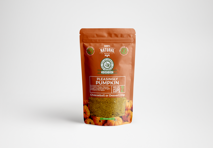 a bag of food with pumpkins