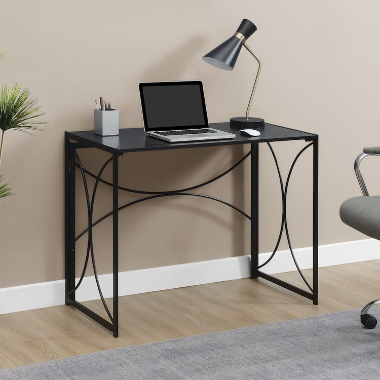 a laptop on a desk