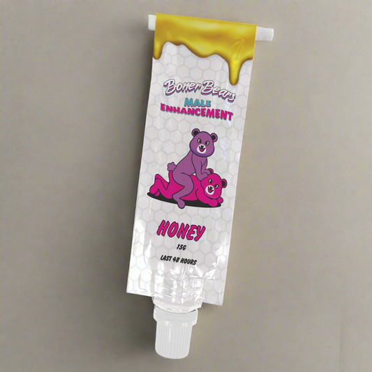 Boner Bears Edible Honey Liquid Pouch for Male Enhancement - 15G | Boost Performance & Libido