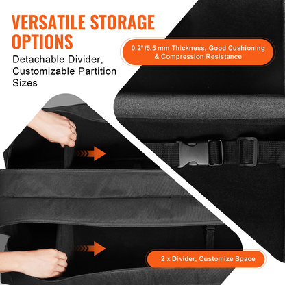 VEVOR Telescope Case 41" Multipurpose Shock-Absorbent Telescope Storage Bag