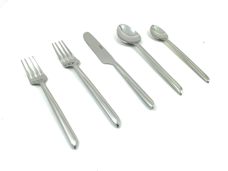 a silverware set with a spoon and fork