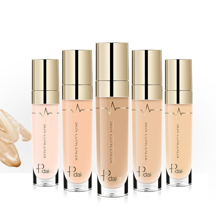 a group of bottles of liquid foundation