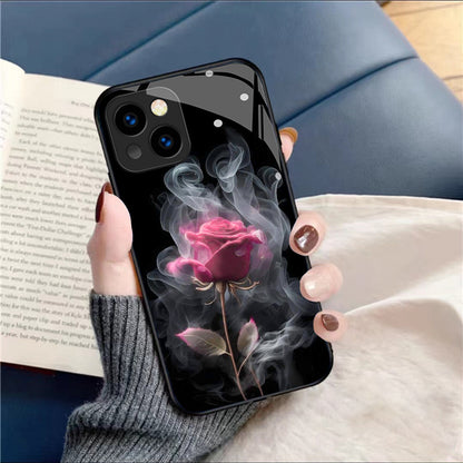 Smoked Red Rose Fashion Phone Case