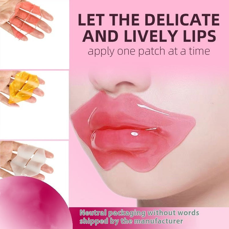 a collage of a woman's lips