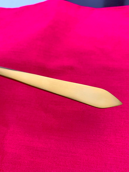 Flatware set of 20 Pieces Golden Stainless Taj Look