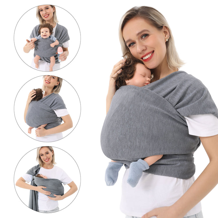 a woman holding a baby