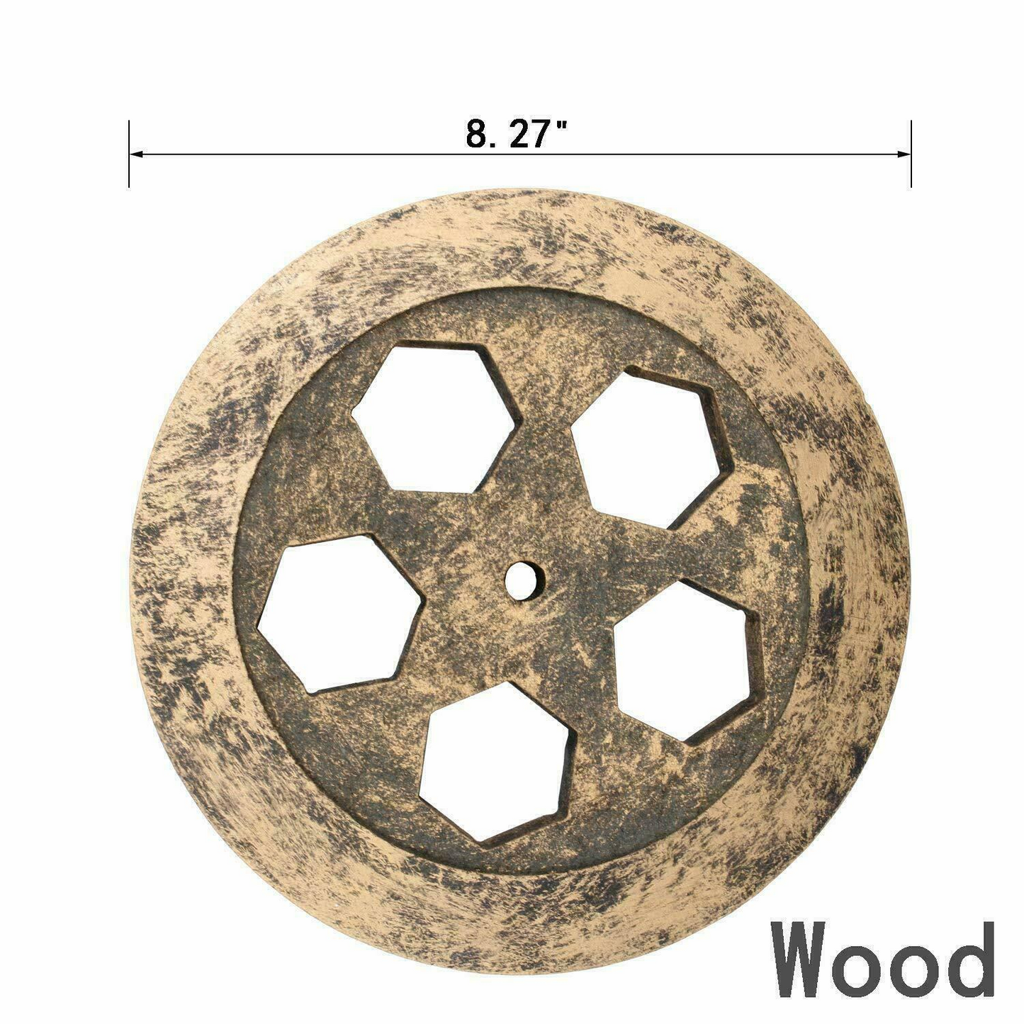 Wall Lamp Retro Wheel Light Rustic Vintage Pipe Industrial Steampunk Lighting~2231