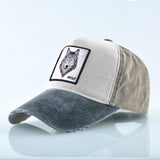 Letter-Embroidered Adjustable Baseball Cap