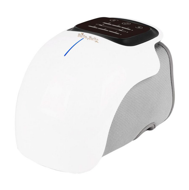 a white and grey foot massager