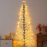 LED Christmas Leaf Garland Light