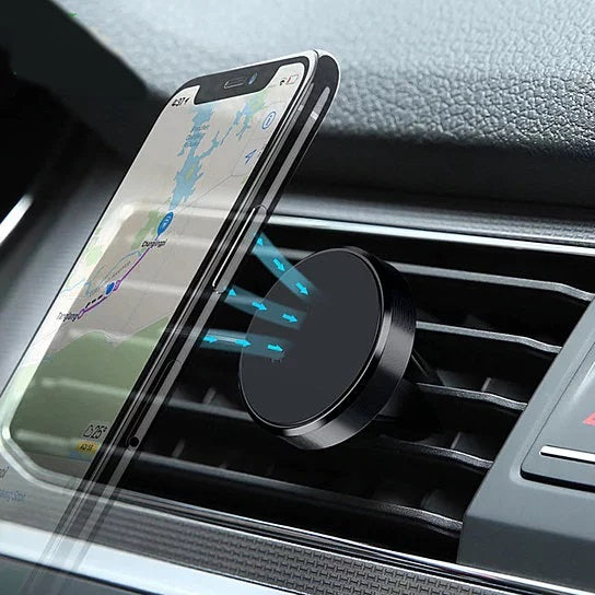 a phone in a car