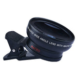 Wide-Angle and Macro Clip-On Phone Camera Lens Kit