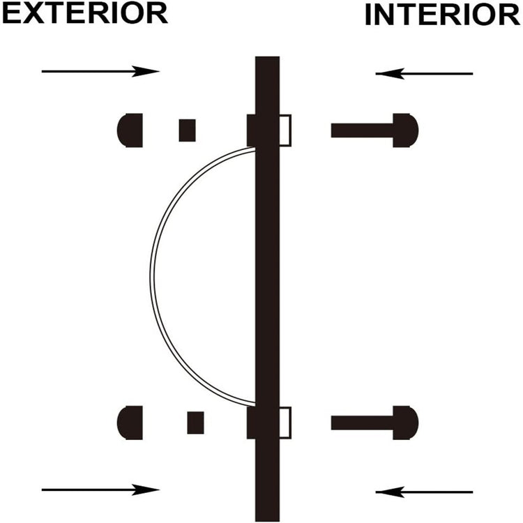 a diagram of a door
