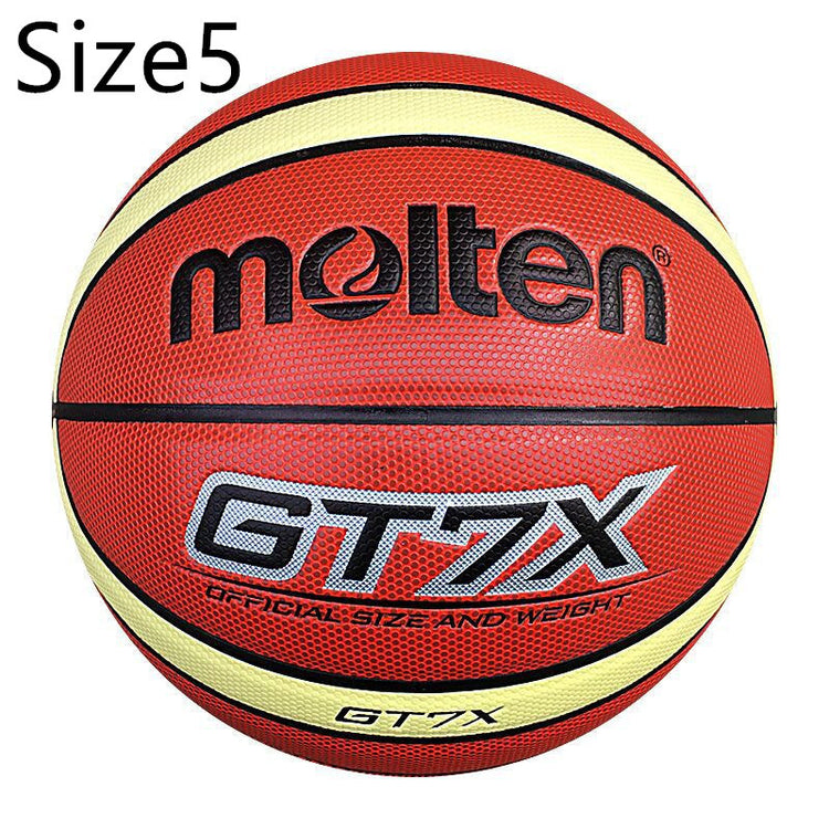 a close up of a basketball