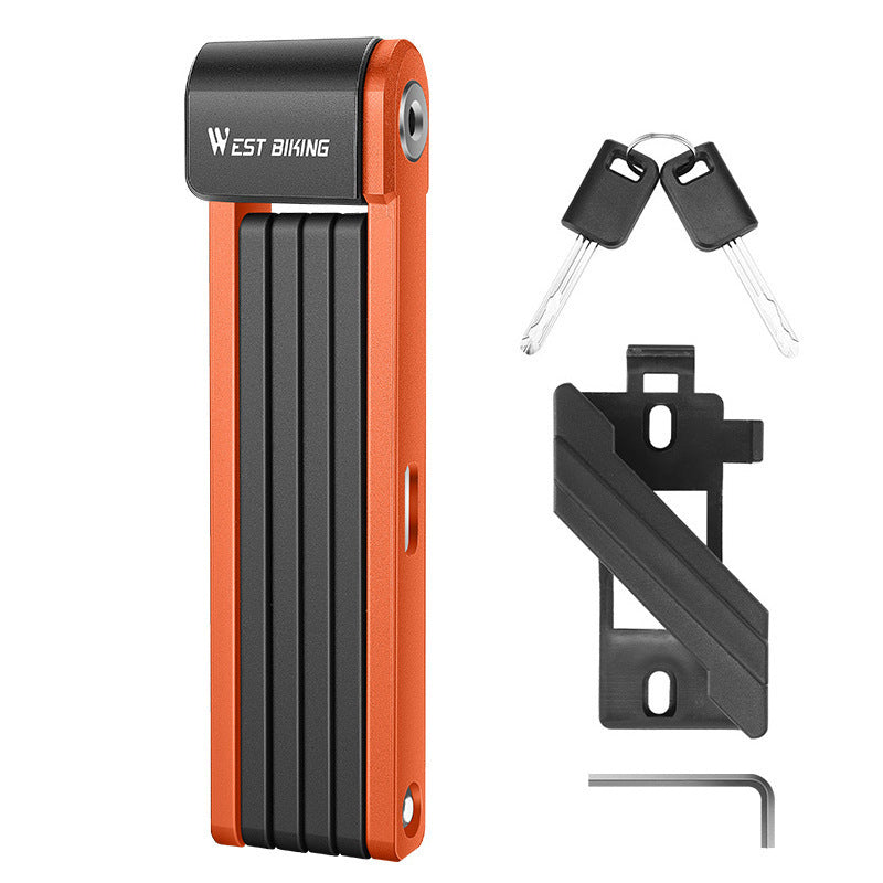 Bicycle Folding Security Lock Cycling Fixture