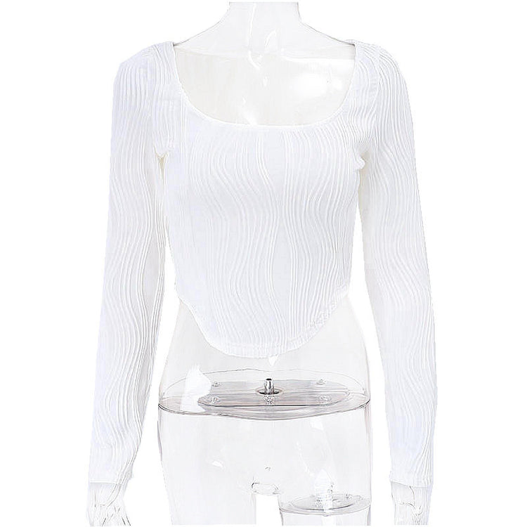 a white shirt on a mannequin