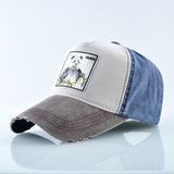 Letter-Embroidered Adjustable Baseball Cap