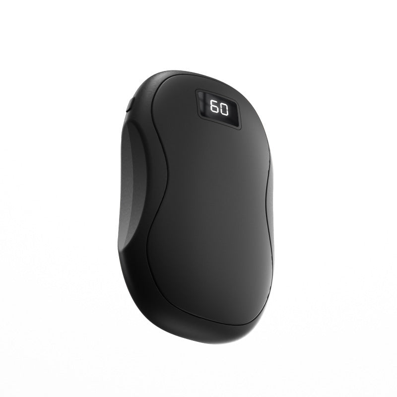 a black electronic device with a digital display